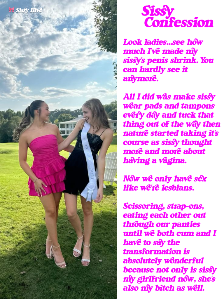 Lesbian Sissy Captions 18