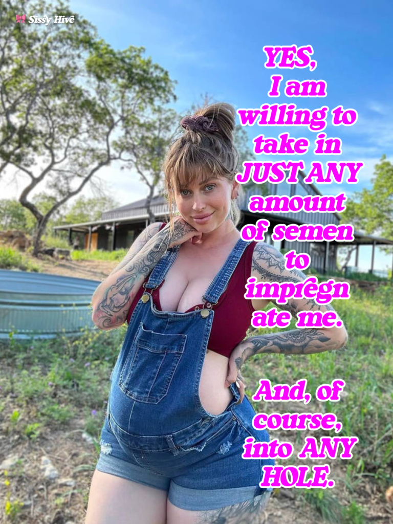 Pregnant Sissy Captions 15