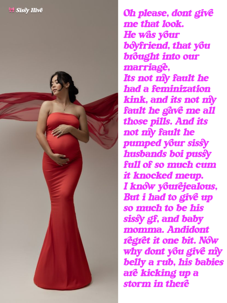 Pregnant Sissy Captions 17