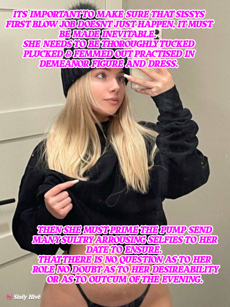 Sissy BJ Captions 13