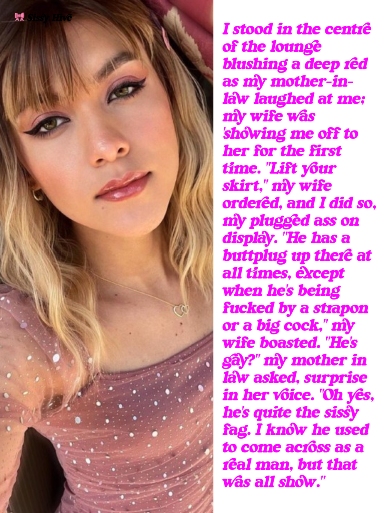 Sissy Butt Plug Captions 19