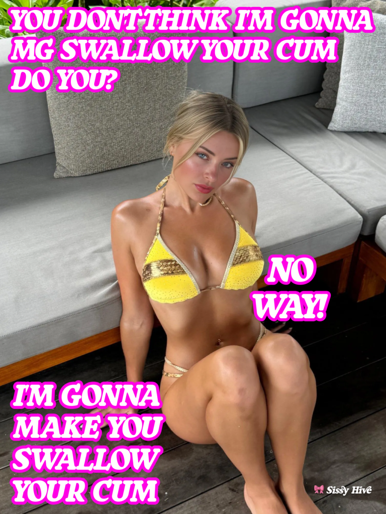Sissy CEI Captions 17