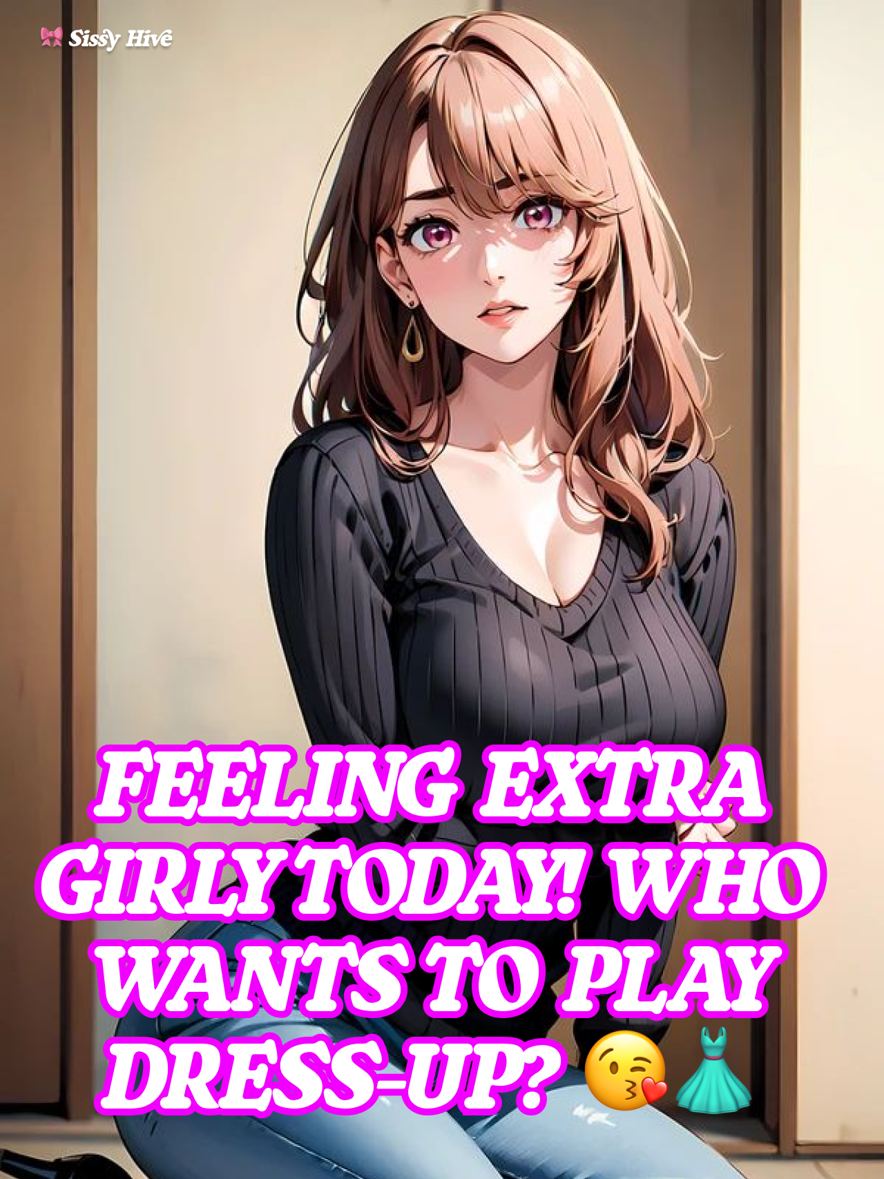 Fun and Feminine Sissy Cartoon Captions » Sissy Hypno X