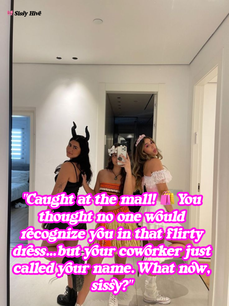 Sissy Caught Captions 12