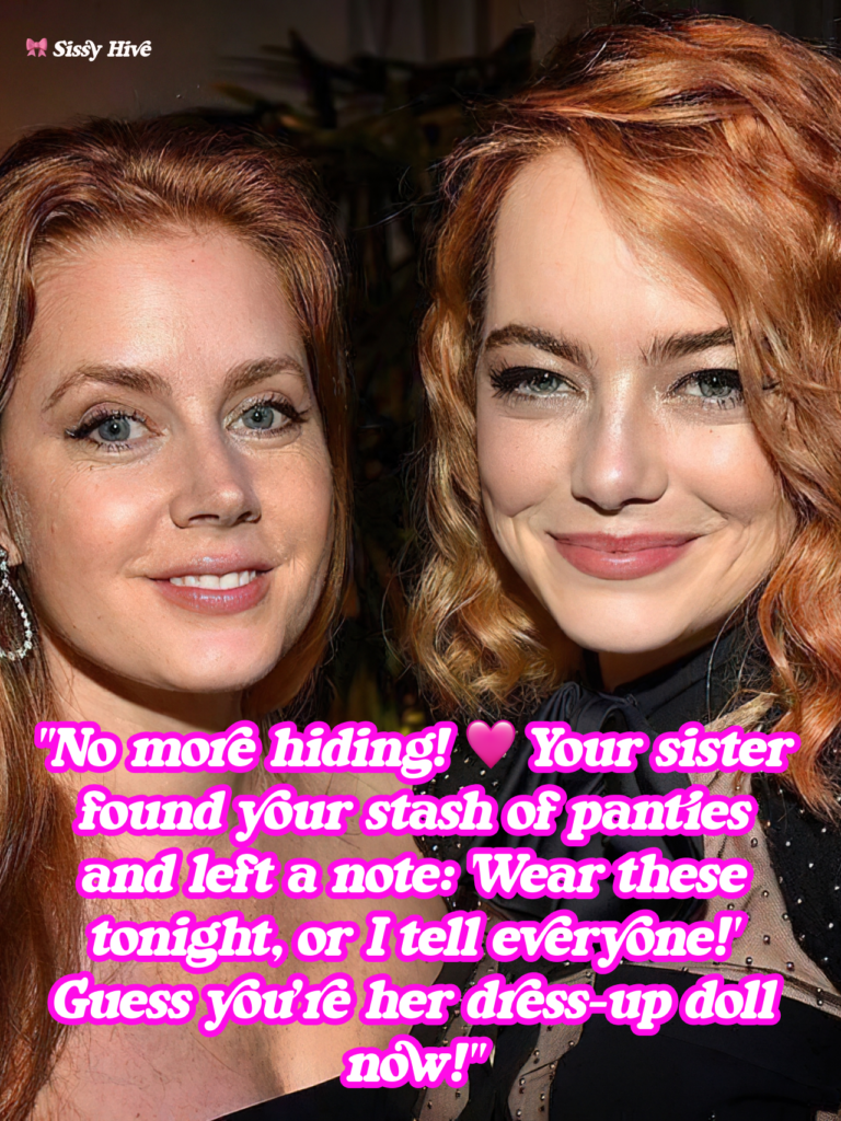 Sissy Caught Captions 14