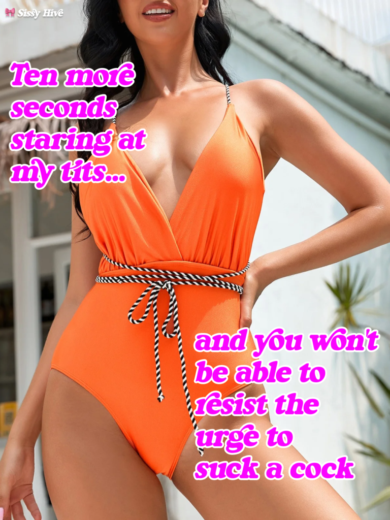 Sissy Faggot Caption 12