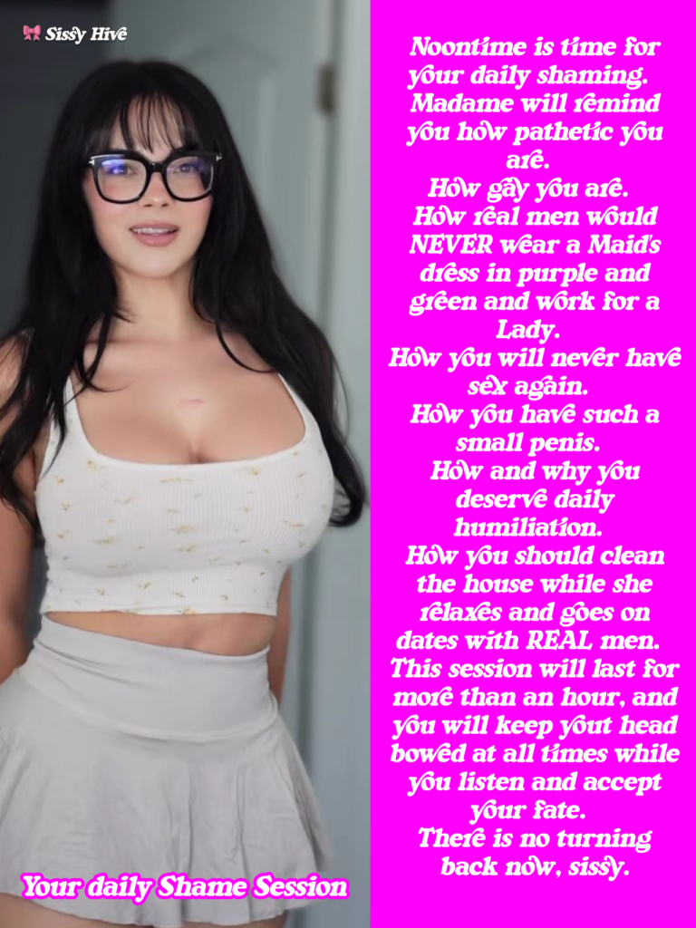 Sissy Faggot Caption 20