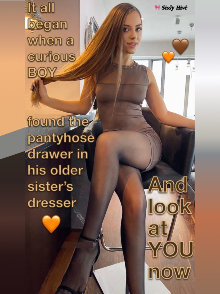 Sissy Pantyhose Captions 15