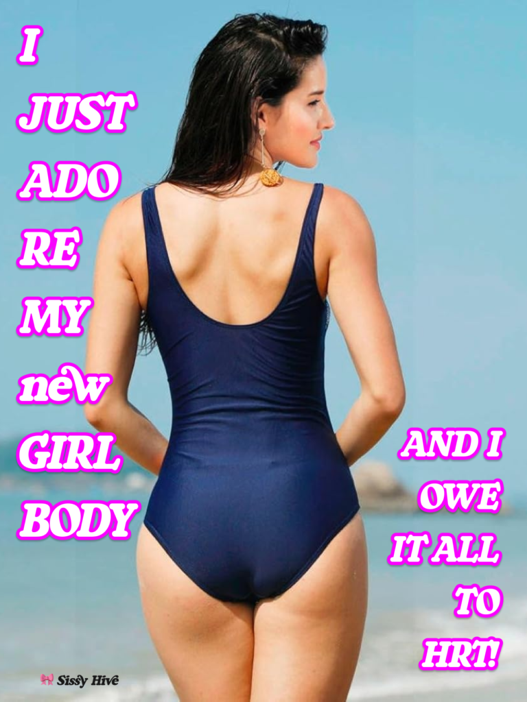 Sissy Swimsuit Caption 17
