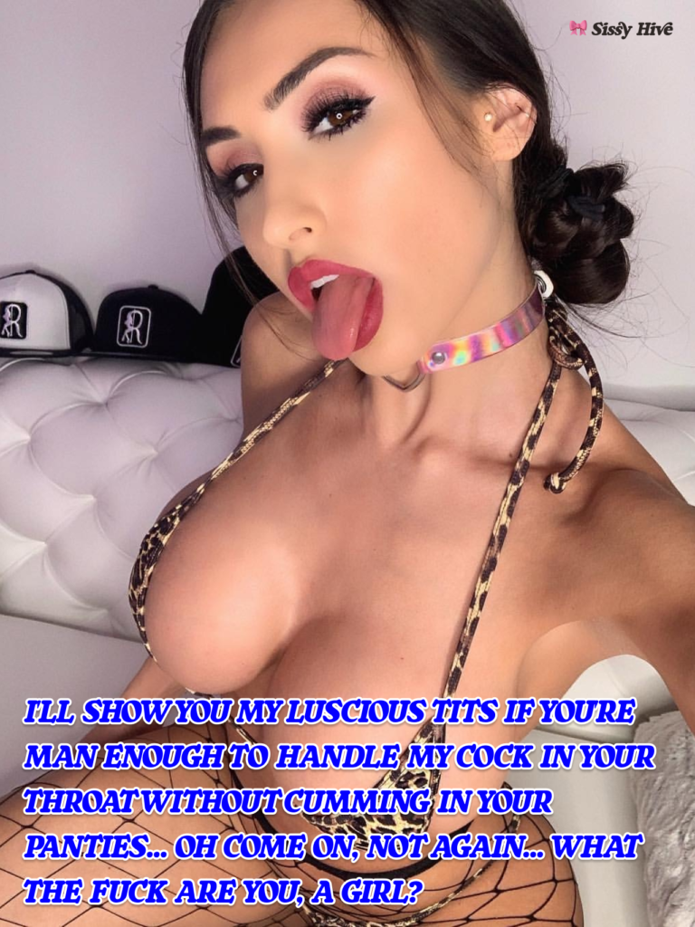 Sissy Tits Captions 14
