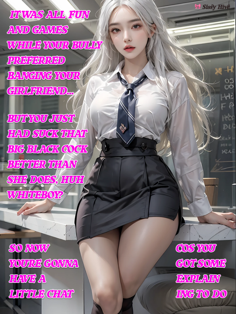 Sissy White Boi Captions 15