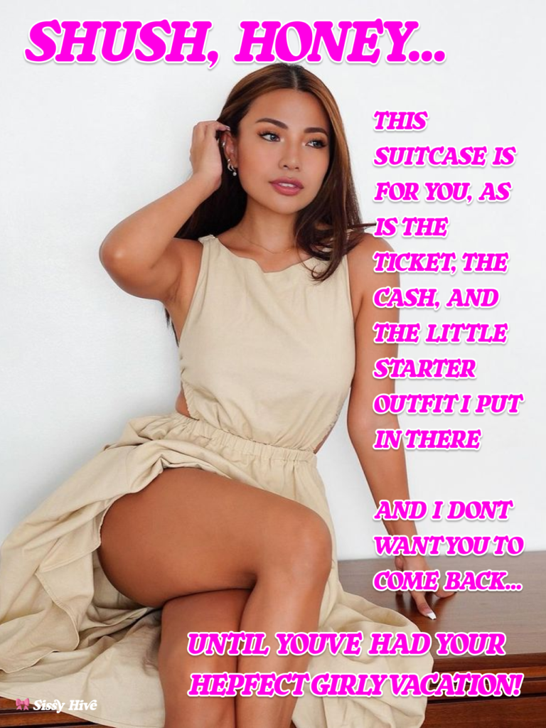 Sissy Shopping Captions 16