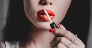 Sissy Lipstick Captions