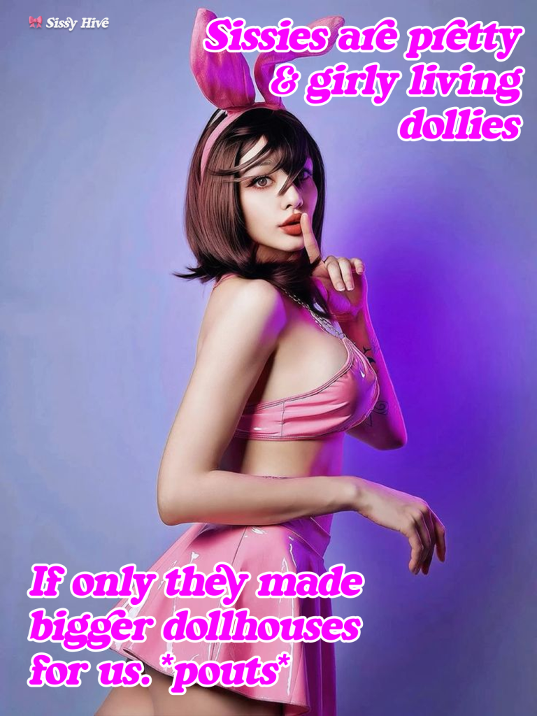 Pink Sissy Captions 12