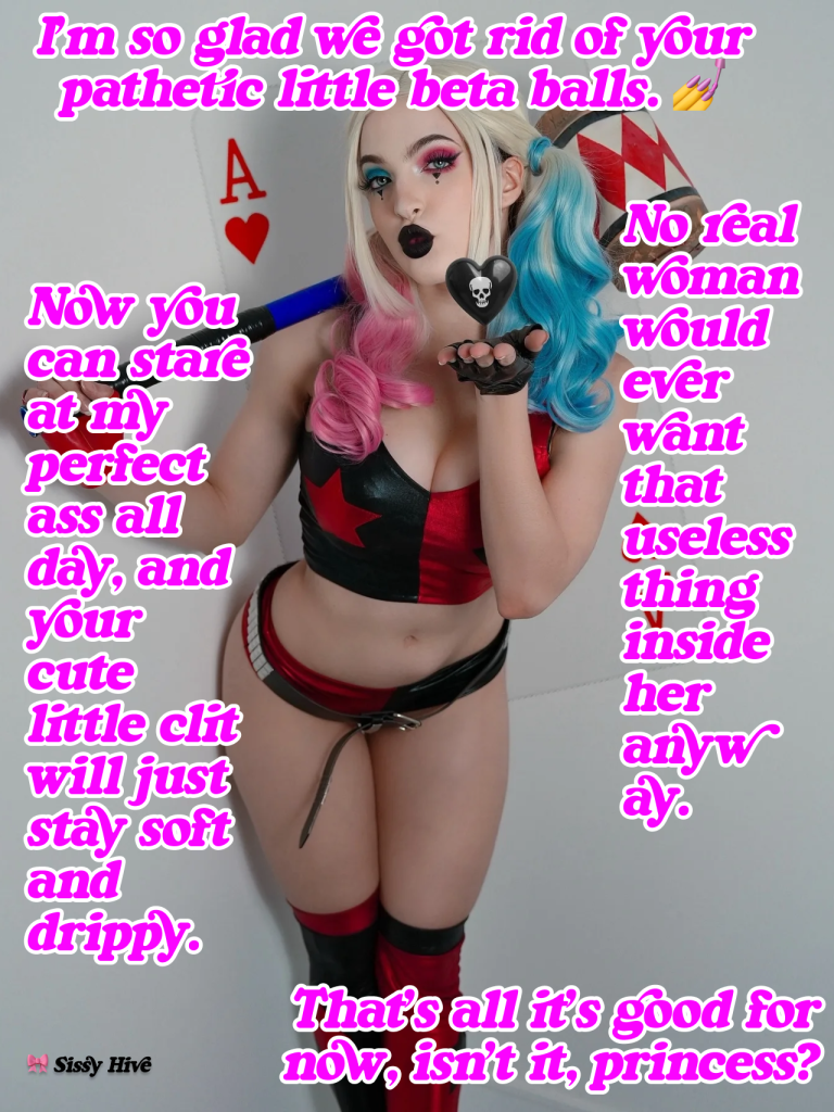 Sissy Clitty Captions 14
