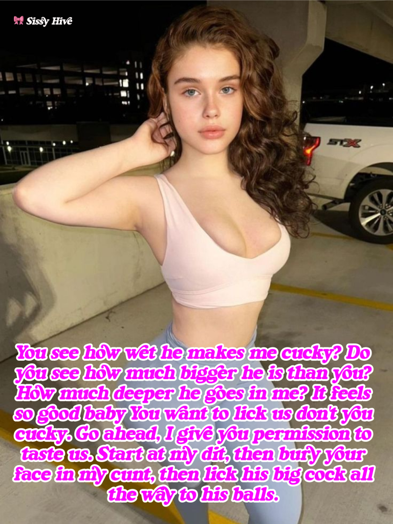 Sissy Cuckold Captions 15