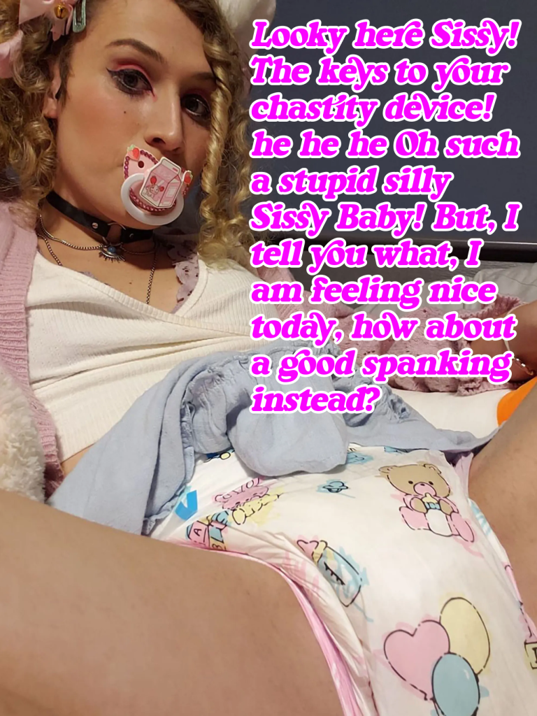 Sissy Diaper Humiliation Caption 12