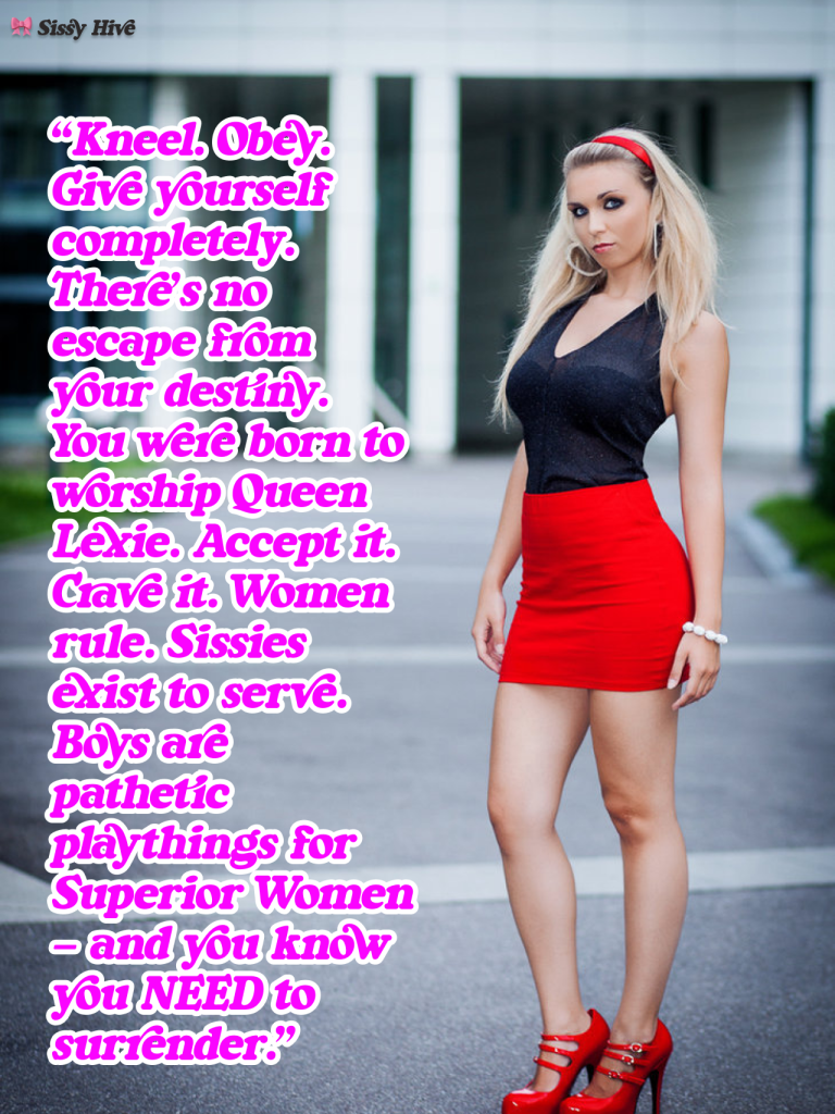 Sissy Domination Caption 18