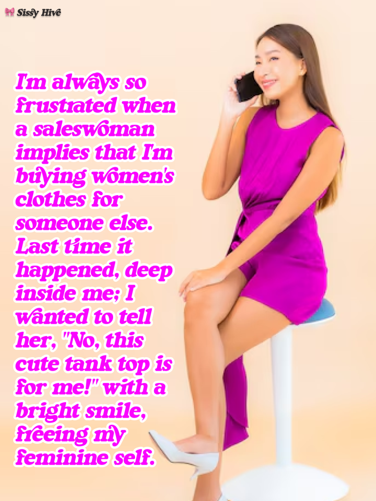 Sissy Dress Caption 11
