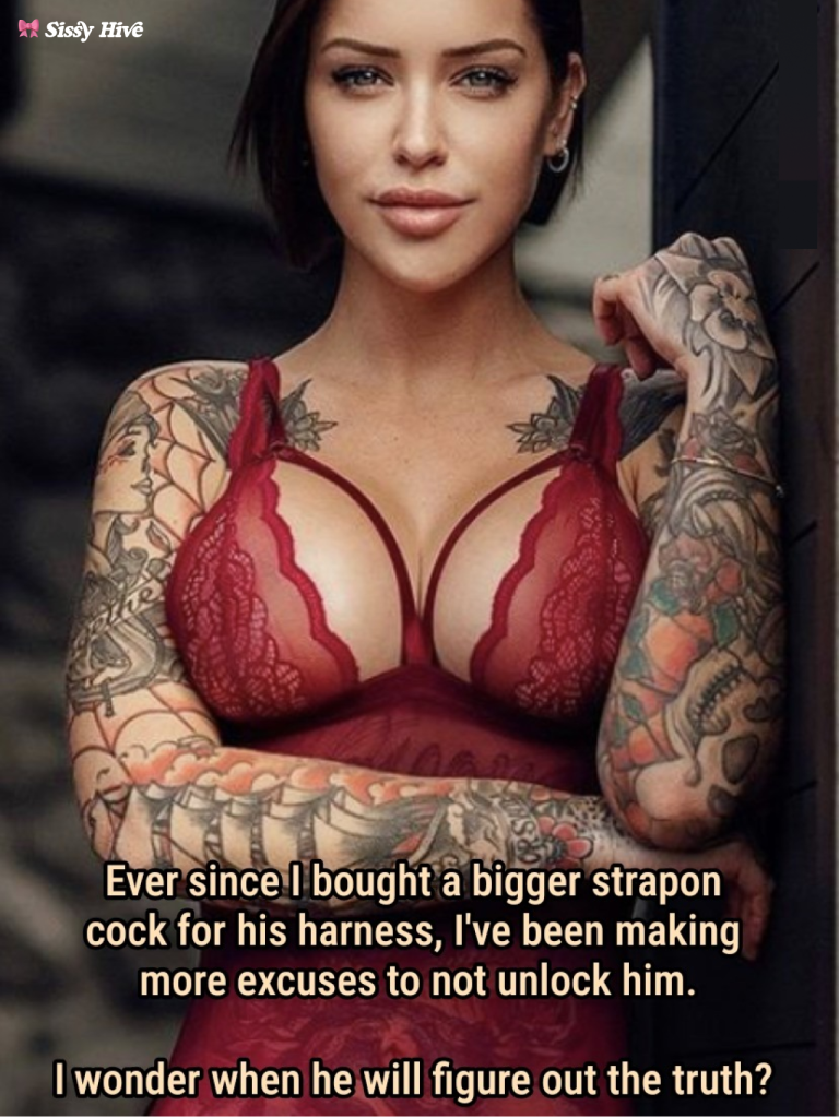 Sissy Permanent Chastity Captions 17