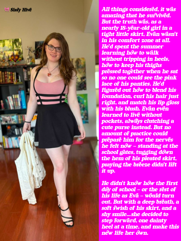 Sissy Skirt Captions 20