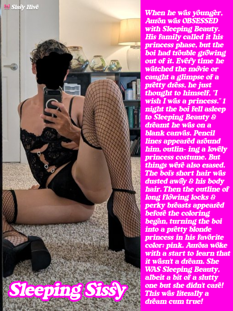 Sissy Makeover Captions 12