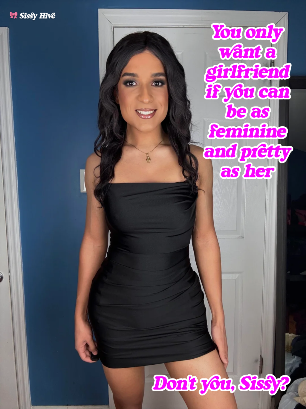 Sissy Kiss Captions 18