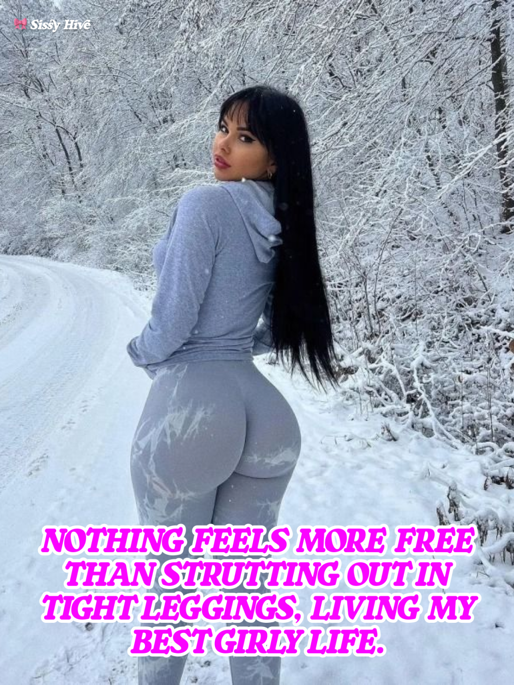Sissy Leggings Captions 13