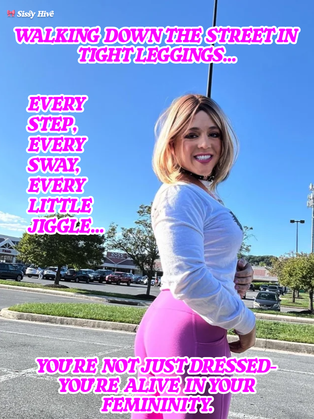 Sissy Leggings Captions 18