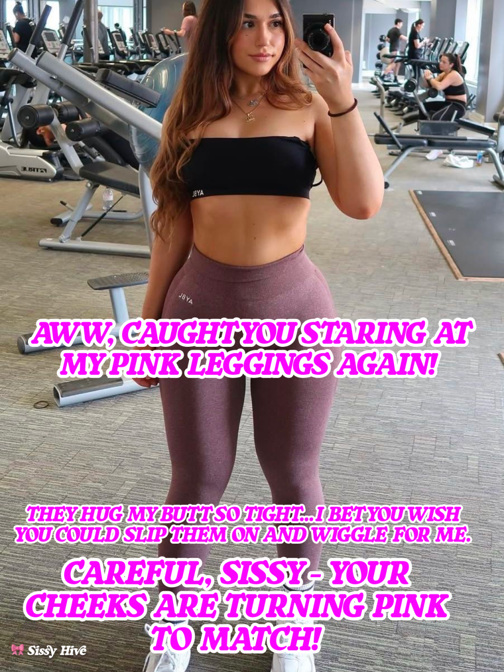 Sissy Leggings Captions 20