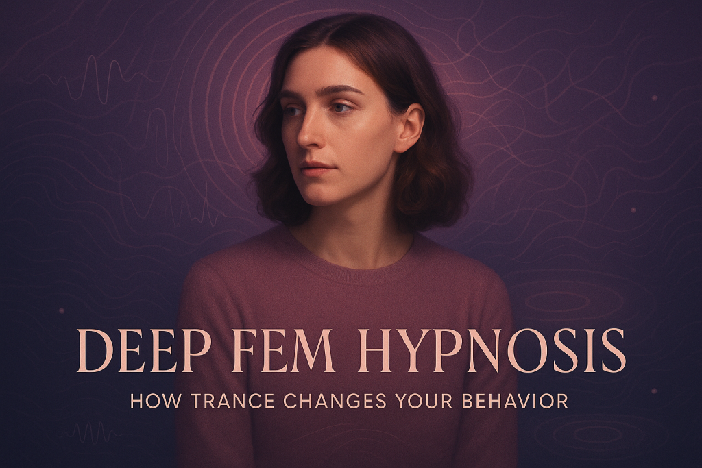Deep Fem Hypnosis: How Trance Changes Your Behavior