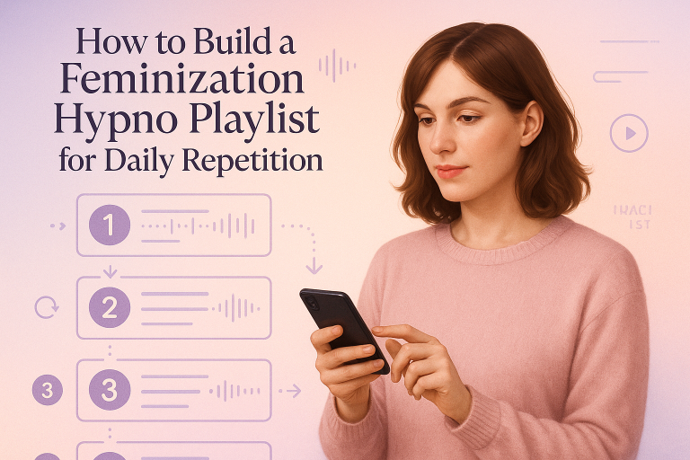 How to Build a Feminization Hypno Playlist for Daily Repetition