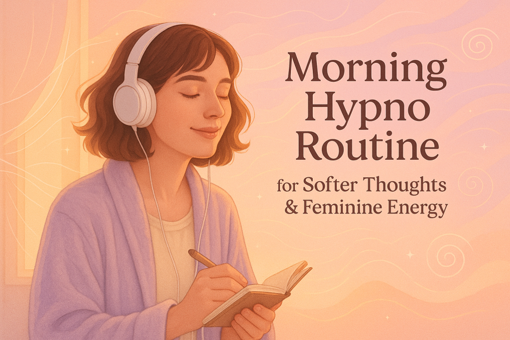 Morning Hypno Routine for Softer Thoughts & Feminine Energy