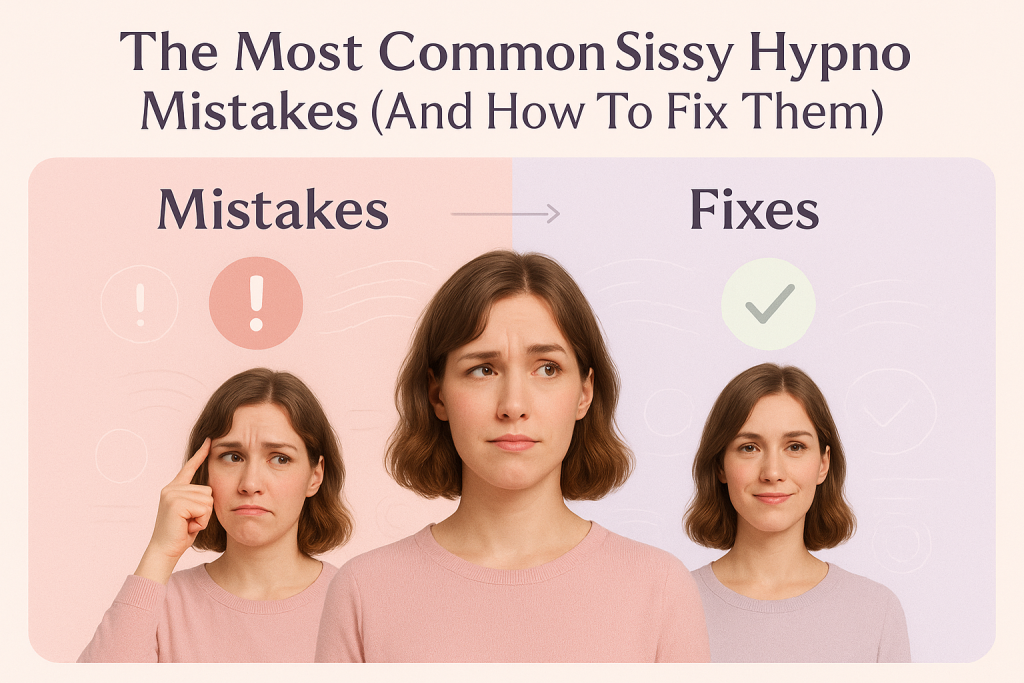 The Most Common Sissy Hypno Mistakes (And How To Fix Them)